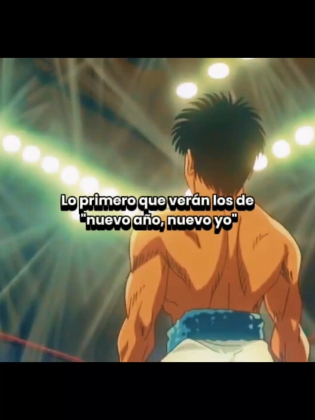 El nuevo tú empieza hoy: construye, crece, y nunca mires atrás. #motivacion #crecimientopersonal #reflexion #ippo #boxing🥊 