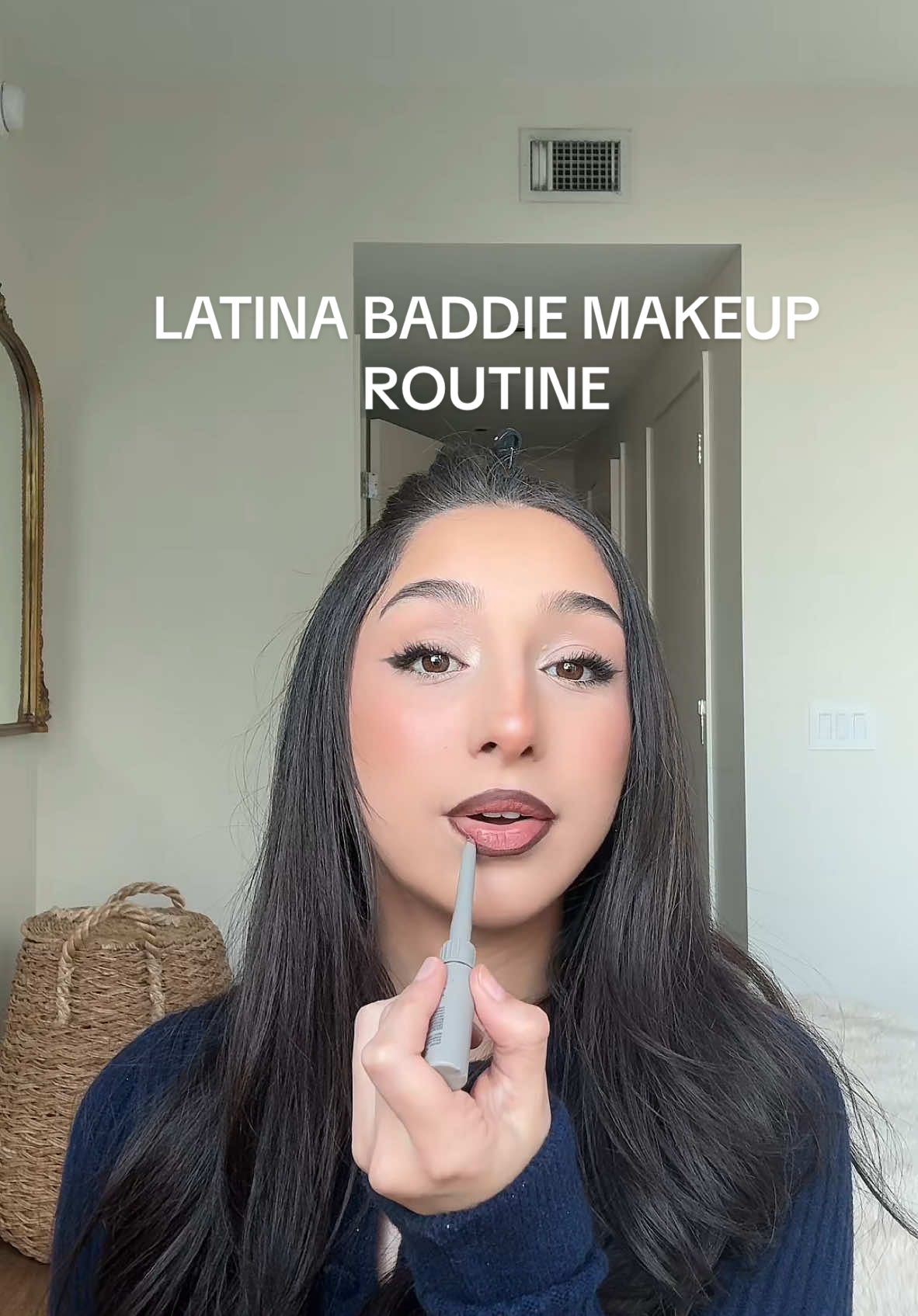 Latina makeup routine as an Arab girl I LOVE IT SO MUCH!!!! is it Latina approved?! #latinamakeup #baddiemakeup #arabmakeup #creatorsearchinsights #latinamakeuplook 