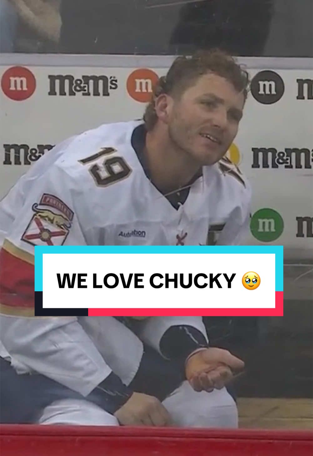what do you think Chucky was saying? 🤣 #NHL 