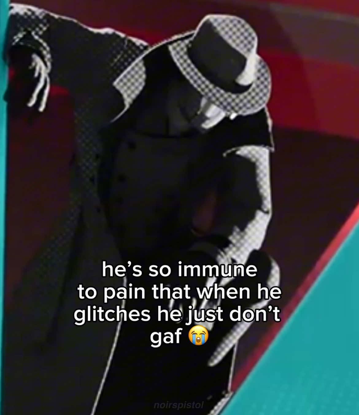 his atoms are disintegrating and he barely even flinches I’m crying #spiderverse #atsv #itsv #btsv #acrossthespiderverse #intothespiderverse #spiderman #noir #spidernoir #spidermannoir 