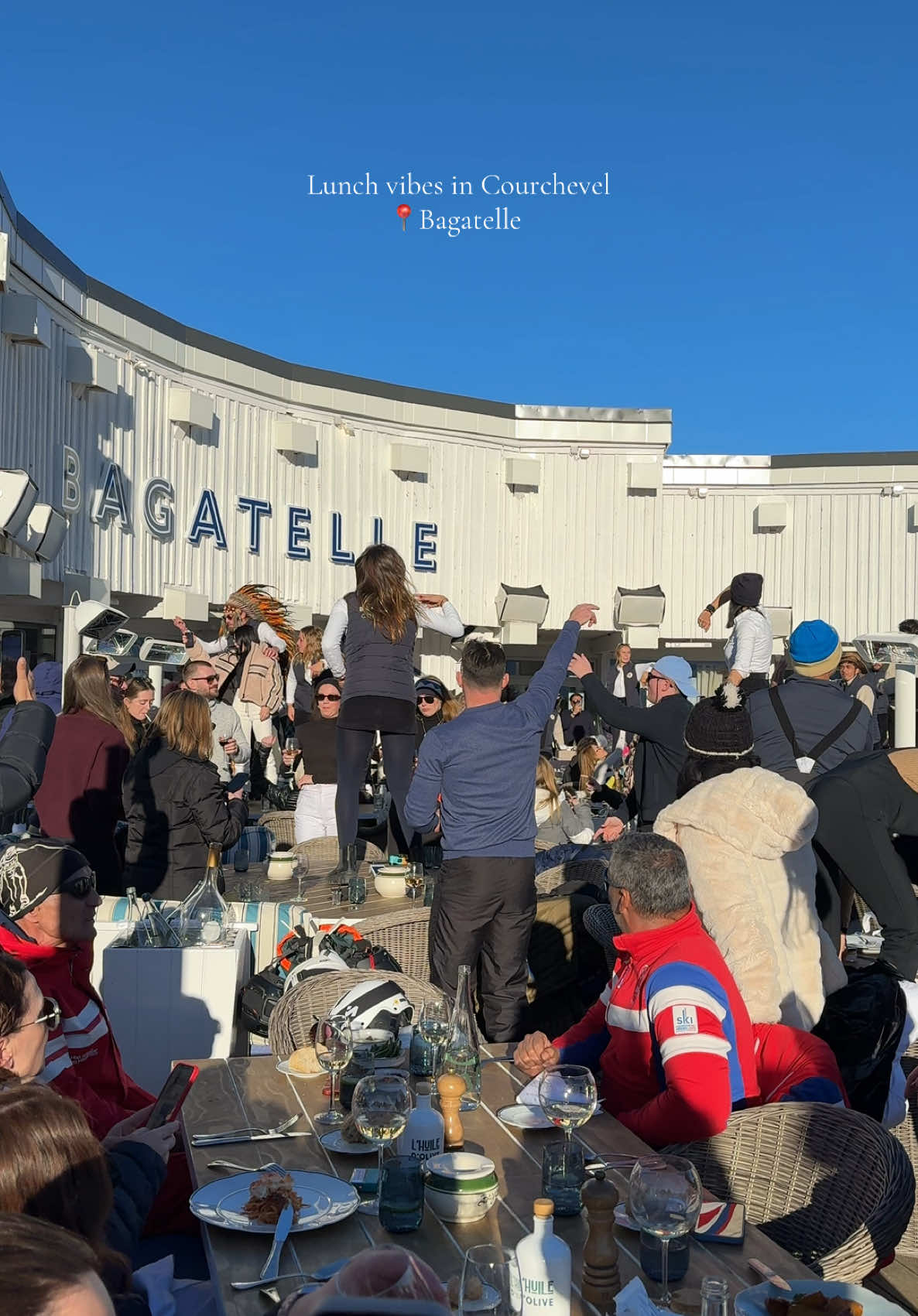 Bagatelle together? ❄️⛷️ #courchevel #bagatellecourchevel #bagatelle #apresski #skiseason #afterski 