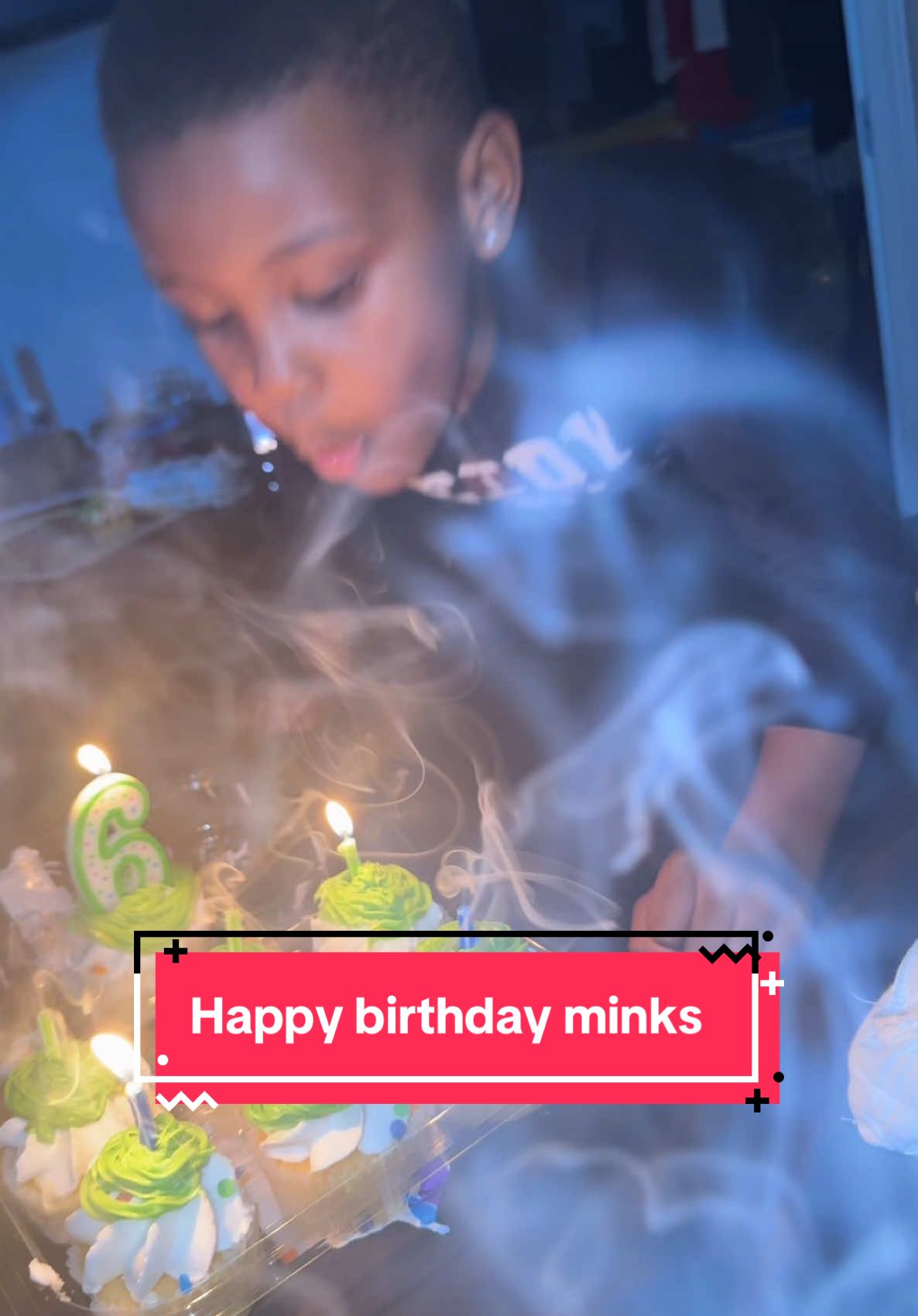 Son 6th birthday happy birthday minks you’re the best 