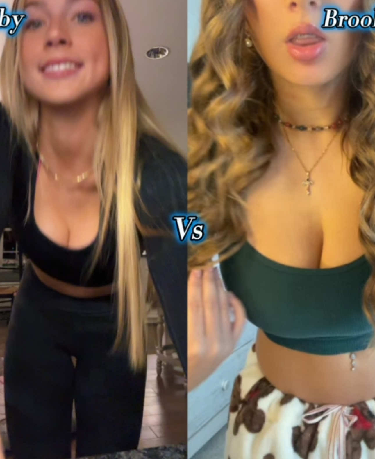 Who wins this one chat? #abbychamp #twitchgirls #lulu #bopotiktok 