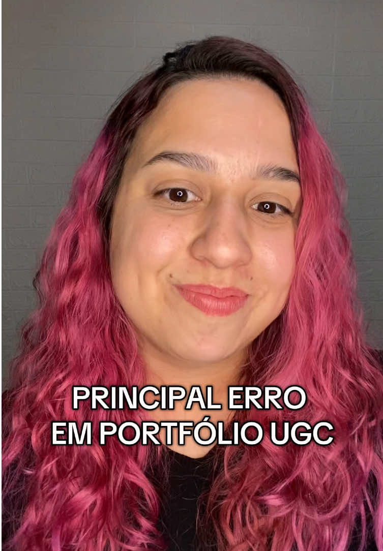 o principal erro em um portfólio UGC: falta de conteúdo! #ugc #ugcbrasil #ugcbrasiloficial #ugccreator #ugcdicas #portfoliougc 