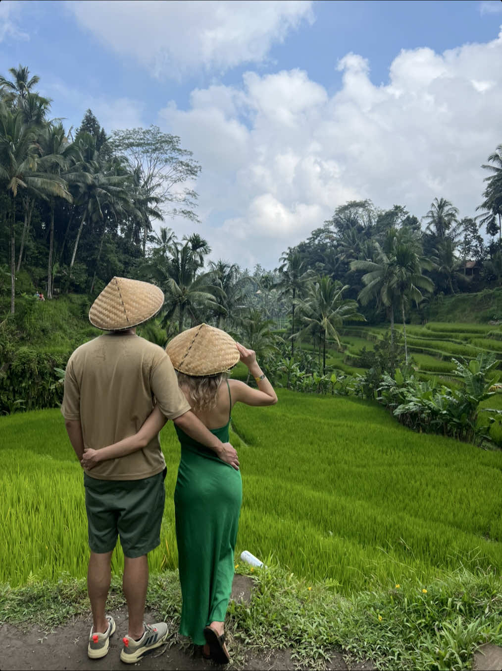 Me, you and a young coconut is all I need 🥥 🌴#bali #date #traveltiktok #riceterrace #traveltok #fyp 
