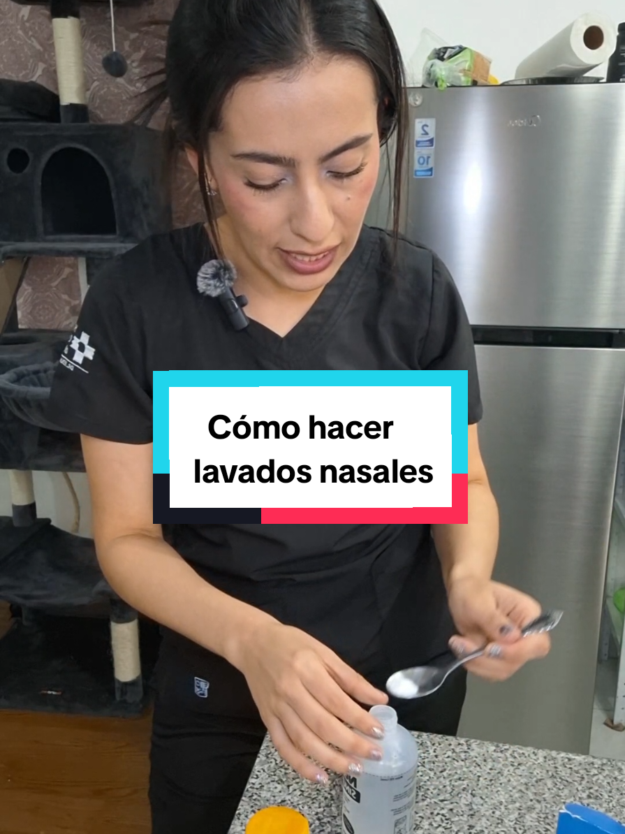 Te enseño a realizar lavados o aseos nasales cómo experto #creatorsearchinsights #rinitis #sinusitis #lavadosnasales  #aseosnasales #gripa 