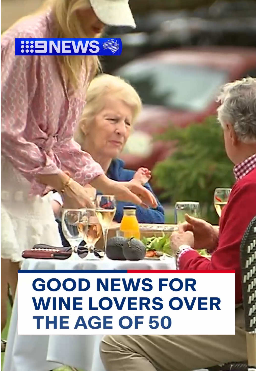 A glass of wine could improve the mood of retirees, but there is a catch and a limit. 🍷 #wine #9News