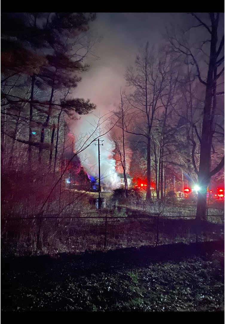 Fully Involved Garage Fire. Shortly after 8PM on 1-14-25 HFD was paged out to a structure fire reporting the basement was on fire upon HPD arrival the fire had fully engulfed the garage and the vehicles inside. No injuries were reported. #fypage #fypツ #firebuff #structurefire #firetok #fyp #news #firstresponders #jobtown #emergencyresponse 