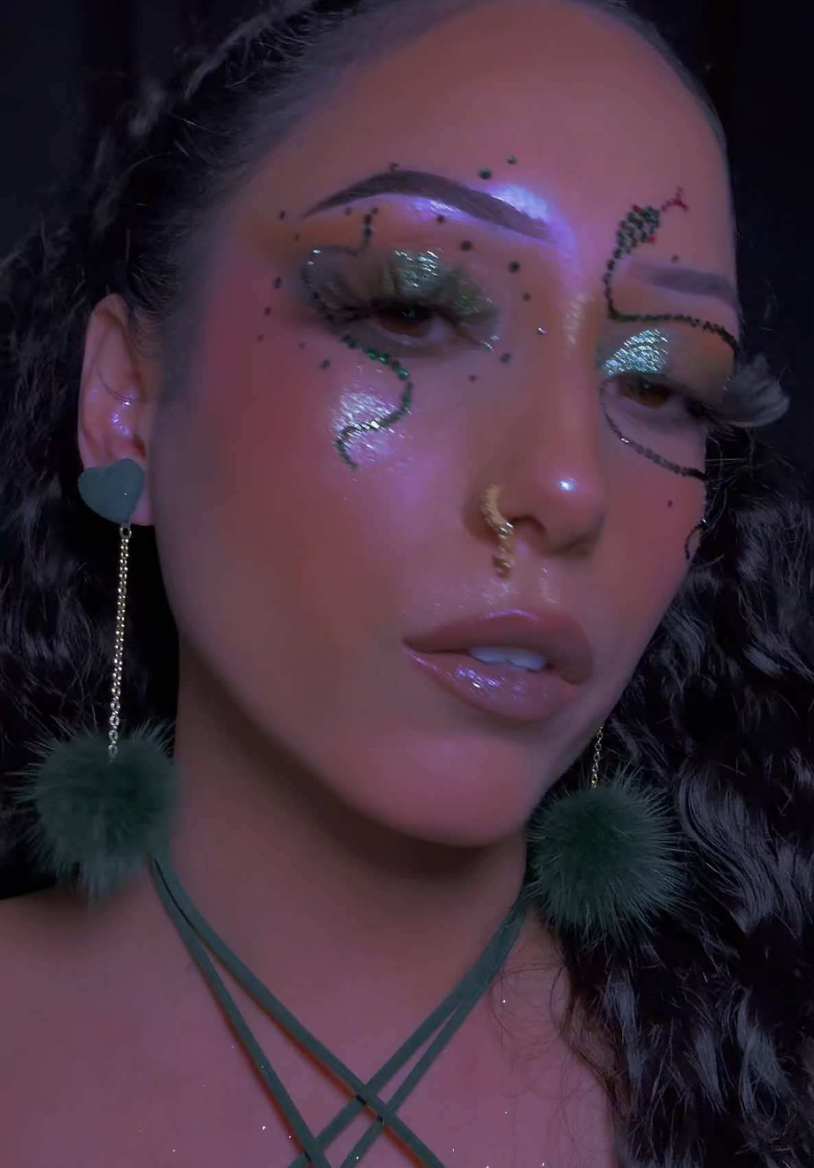 Ok #yearofthesnake #chinessenewyear #makeuptransition #yearofthesnake2025 #princessjasminemua 
