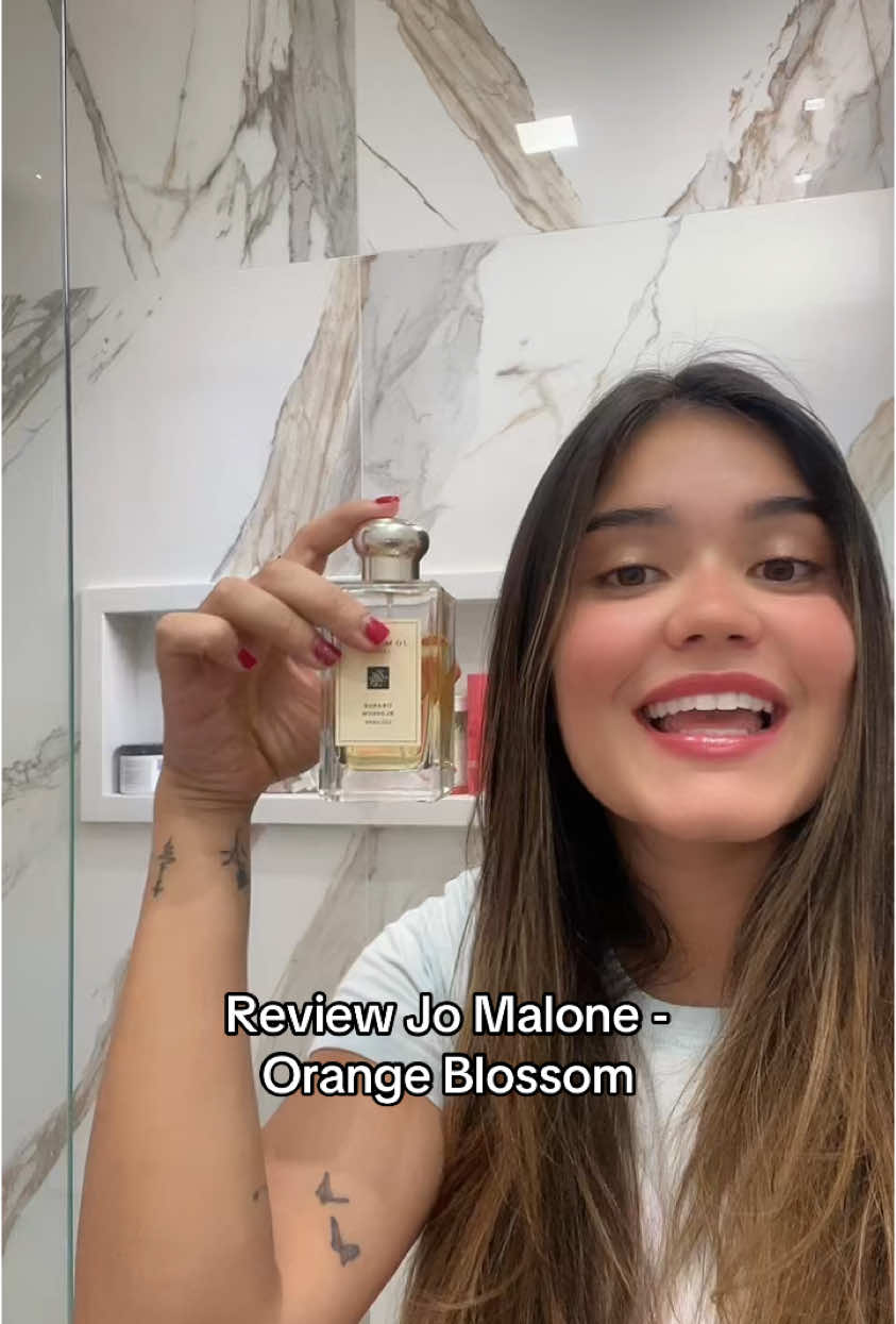 Review do perfume Orange Blossom do Jo Malone 🌼 Eu usaria esse perfume no inverno ou primavera tb. E pensando bem laranja é meio amarguinha, mas acredito que o cheiro não 😂 #jomalone #perfumes #dicasdeperfume #Vlog #daily #tips 