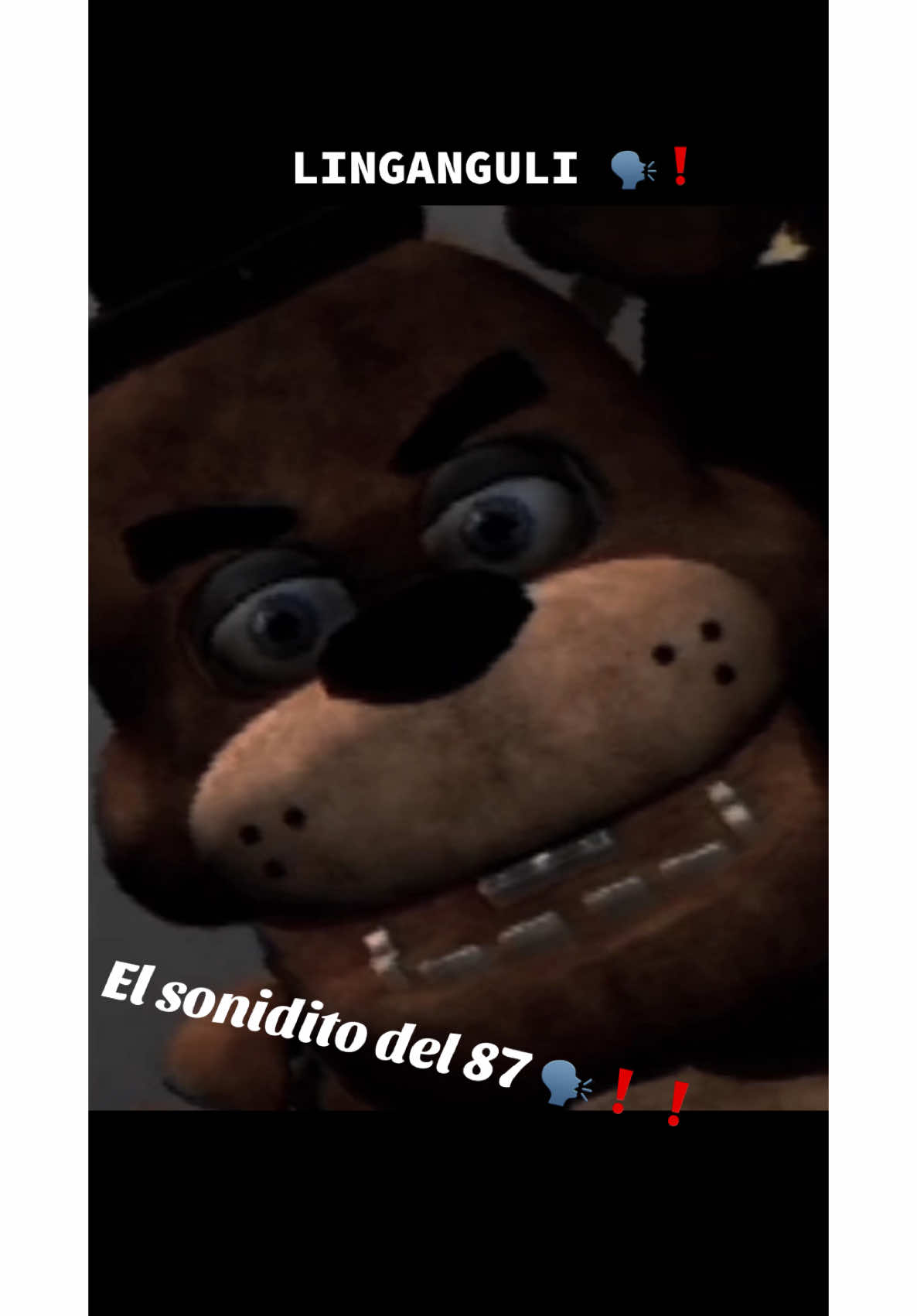 Linganguli guli guli waza.  🗣️❗️❗️.                  #linganguliguliguliguacha #elsonidito #donpollo #fnaf #cover #wazaaaaaaaaaaaaa👻👻👻 