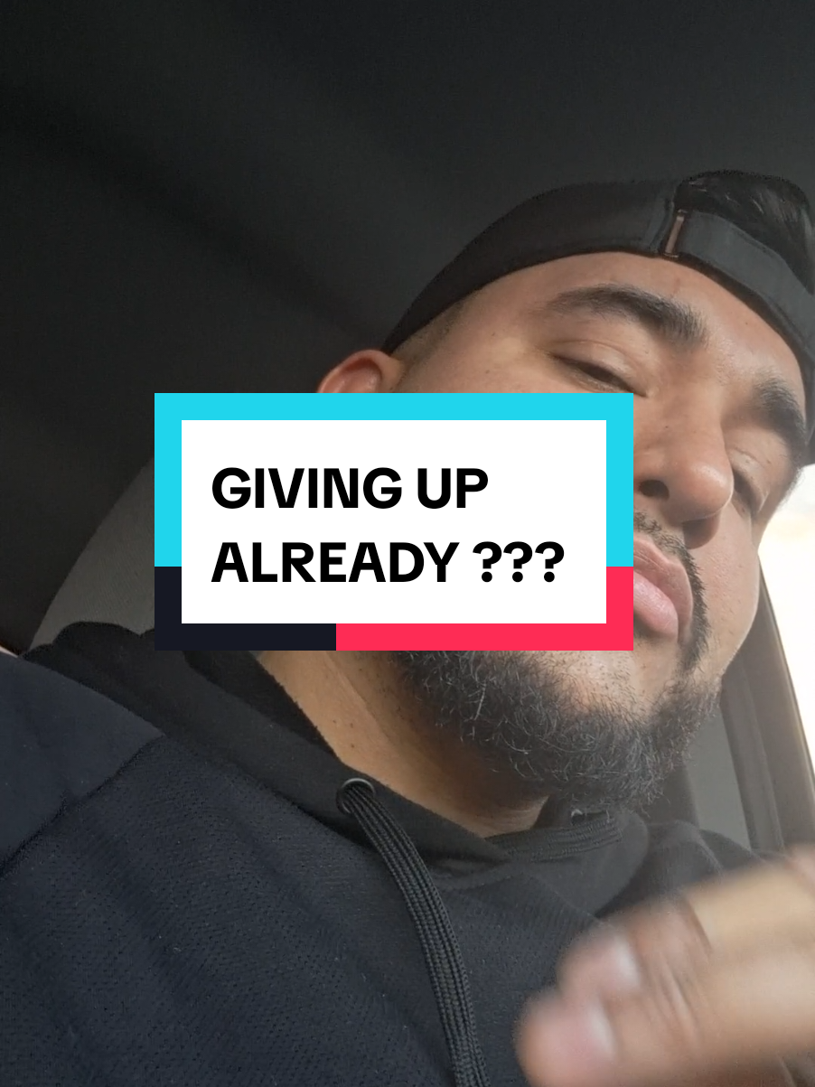 GIVING UP ISN'T AN OPTION! . . . #win #mindset #fyp #fypシ゚viral #fypシ #life #selfimprovement #motivation #motivate #advice 