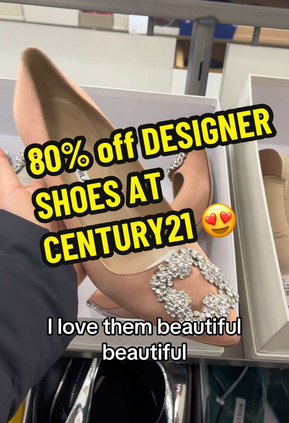 @Century21nyc is Cheaper than a sample sale! Let me know what you find when you visit! #c21find #samplesale #luxurylife #luxuryforless #cheaptok #nyc #luxuryshoes #designerfinds #century21 #shoppinghaul #shopping #nyctiktok #hiddengems 