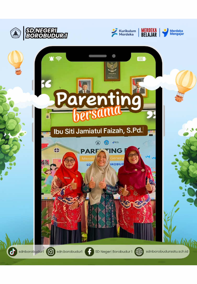Parenting kelas 1 sampai kelas 3 SDN Borobudur 1 #parenting #parentingsekolah 