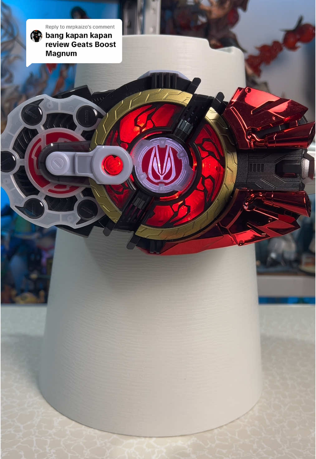 Replying to @mrpkaizo Geats Boost Magnum 4D #kamenrider #henshin 