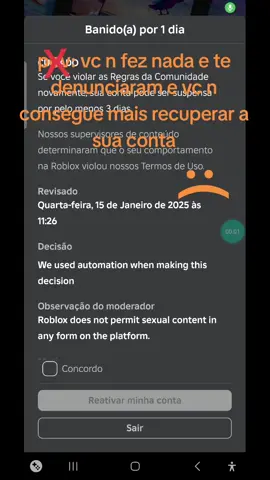 só estava jogando brookhaven de boa quando fui banido.... não consigo mais recuperar