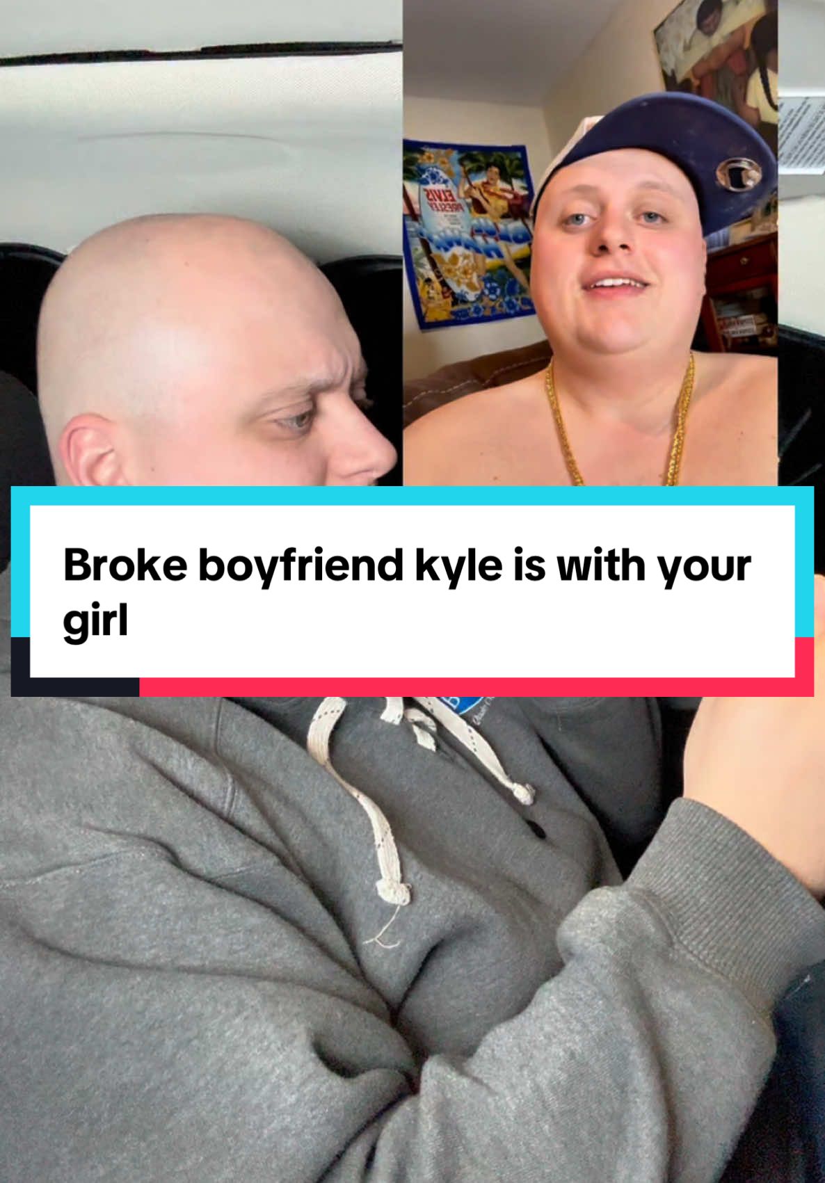 Your girl is in an open relationship with broke boyfriend Kyle. Some might say this is the exact scenario @Chad 🚗💨  has nightmares about #funnyvideo #funnytiktok #funnyskit #brokeboyfriend 