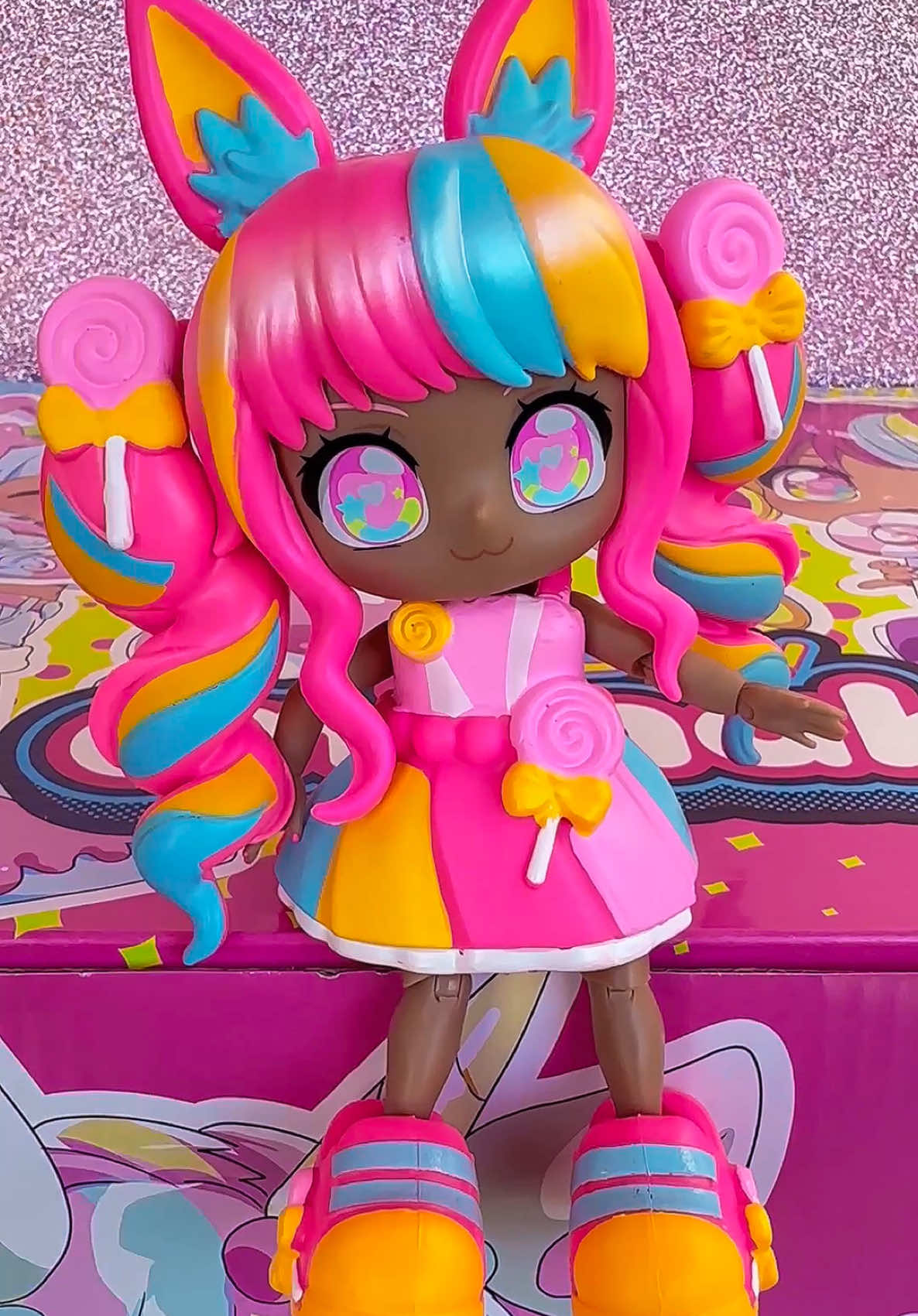 {AD} Meet the new dolls on the block - Animakii 🩷🎮✨  Inspired by anime, gaming, and all things kawaii, these dolls bring fashion and fun together in the coolest way. With their switch & swap style, you can create endless looks and totally make them your own.  Oh, and don’t miss the Animakii game app for even more fun! 🎮💖 Thank you @Animakii for this adorable package. 💕 #animakii #toys #unboxingtoys #kawaiiaesthetic #animefigure