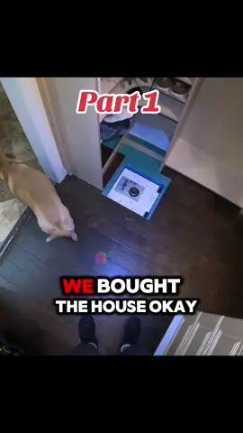 Part 1: Watch as this couple discovers a hidden floor safe after removing their carpet! What do you think is inside? #hiddenfinds #mysteryhouse #coupleadventure 