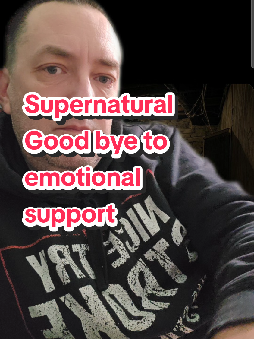 supernatural Goodbye to emotional support 😢  #fyp #supernatural #emotional #trending #tictokban #depression 