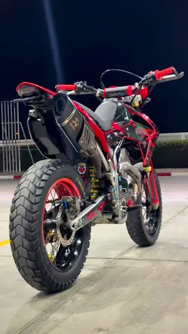 The Red Tank 💀 #CRF #crf #motard #crf250 #CRF250 #crf300l #supermoto #hondacrf #crf250l #rally300 #CRF250rally #วิบากไทยแลนด์ #รถวิบาก 