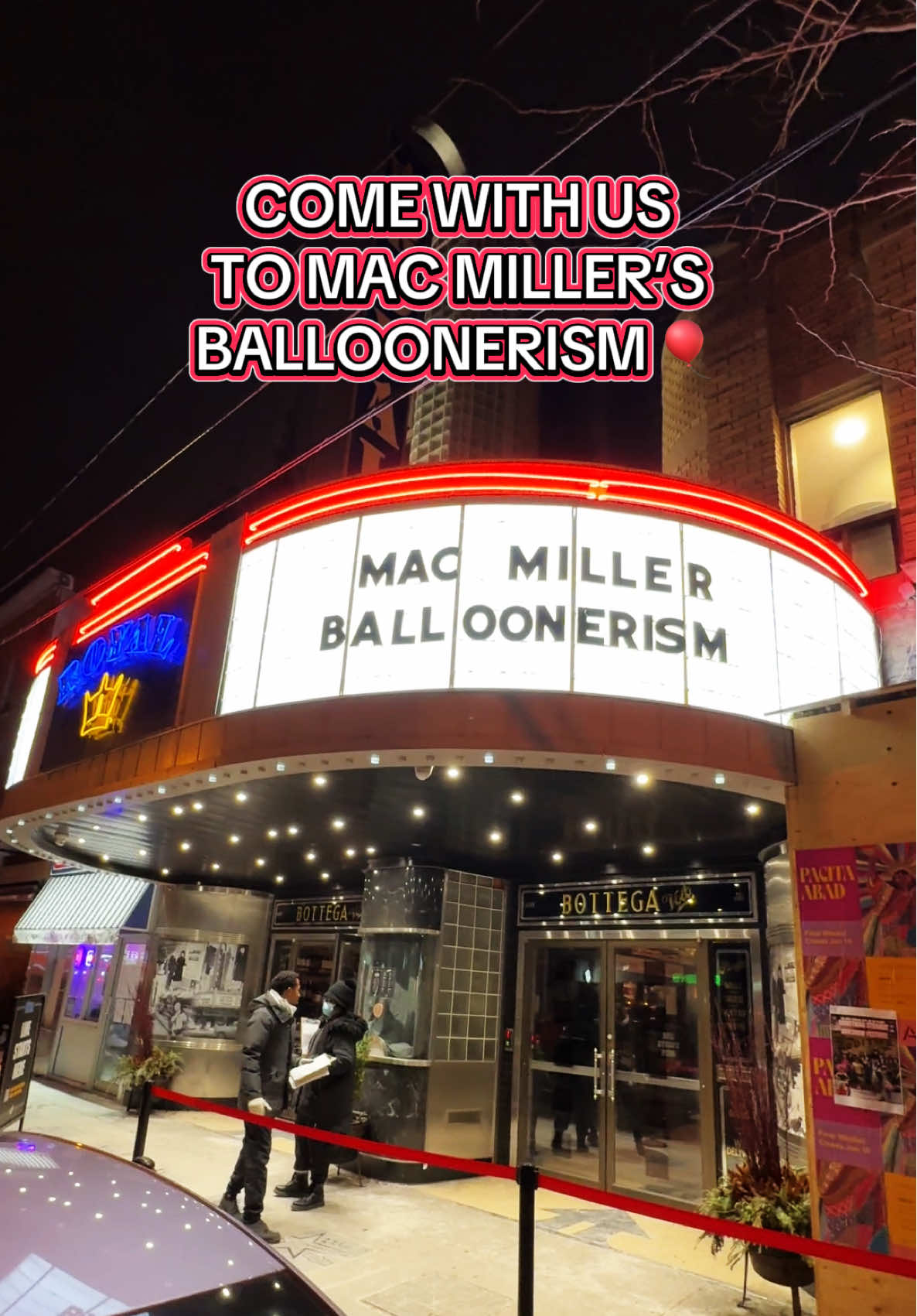 Mac Miller’s seventh album and second posthumous album ‘Balloonerism’ comes out this Friday Jan 17th.  We got to see the short film accompanying the unreleased music, where ticket sales to the screenings went to the Mac Miller fund. If you were able to catch a screening, what did you think? 🎥 🎈 #macmiller #balloonerism #toronto #screening #newmusic 