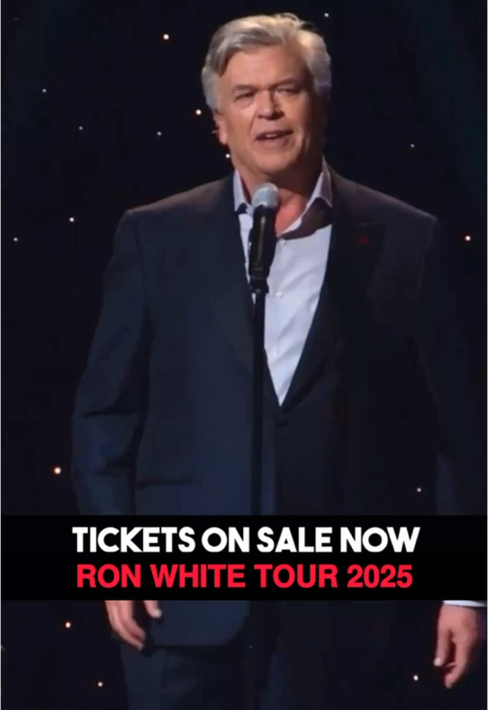 New 2025 show tickets on SALE now! Go to tatersalad.com/tour #ronwhite #standupcomedy #tatersalad 