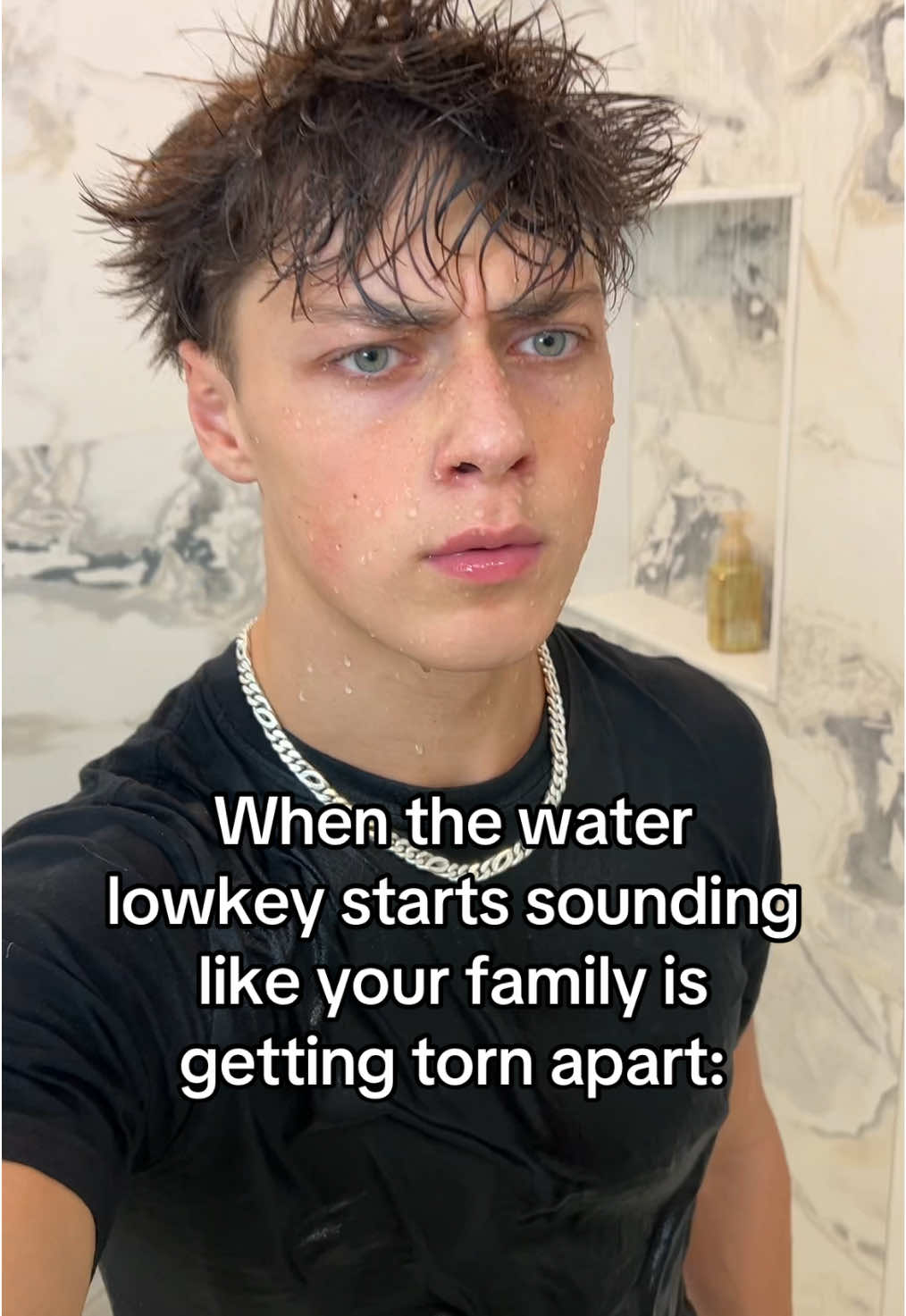 “Mom are you ok?” 😭 #relatable #showering #family #funnytiktok #funny