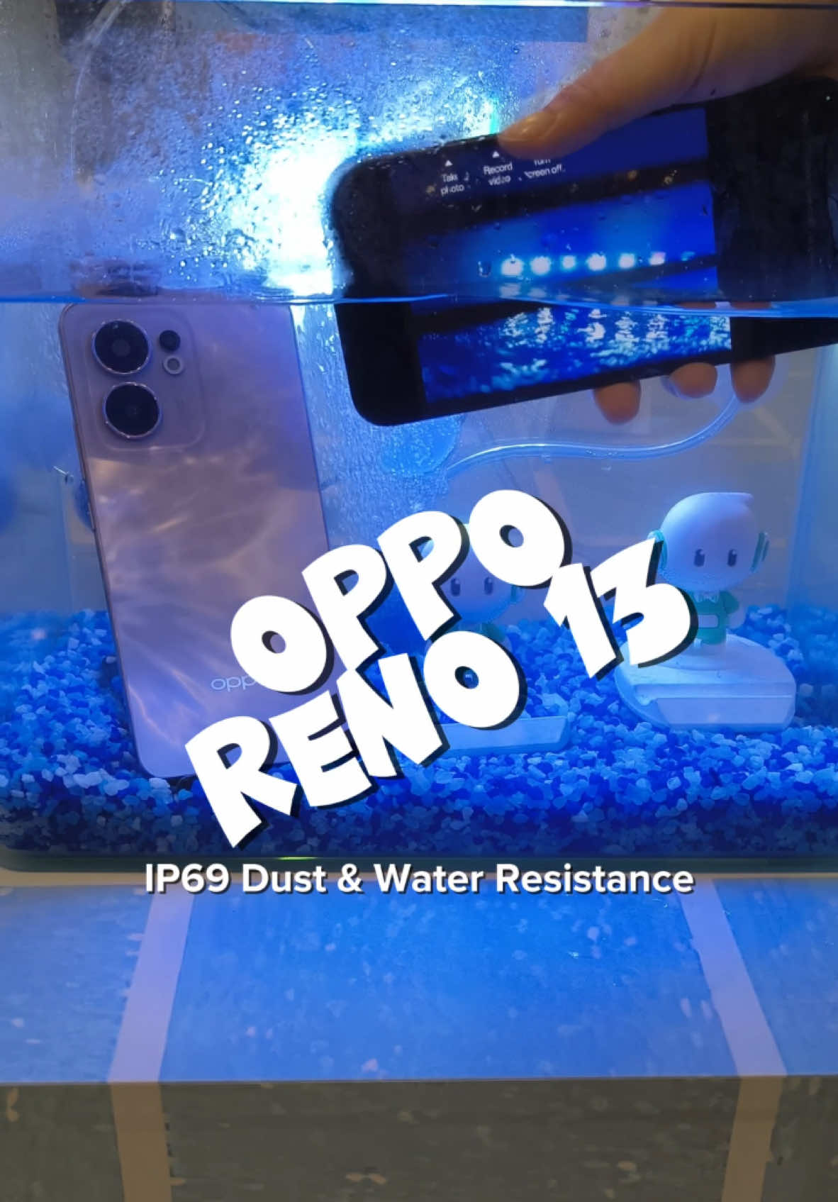 Reno 13's underwater photography is incredible! 📸 With stunning clarity and color accuracy, it captures every detail, from water ripples to fish. Say goodbye to blurry underwater photos and enjoy a pro-level photography experience effortlessly! #OPPOAIPhone  #YourUnderwaterBestie #OPPOReno13Series5G