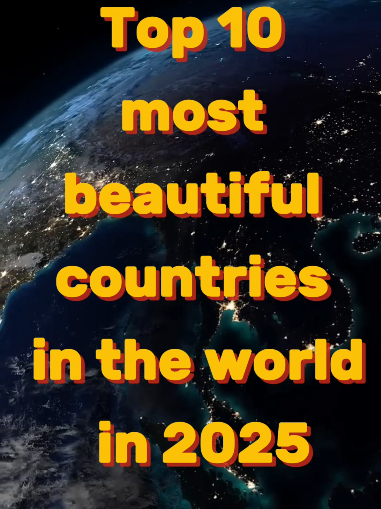 Top 10 Most Beautiful Countries in the World in 2025 #top10 #top #worldwide #trending #viral #fyp  #foryou 