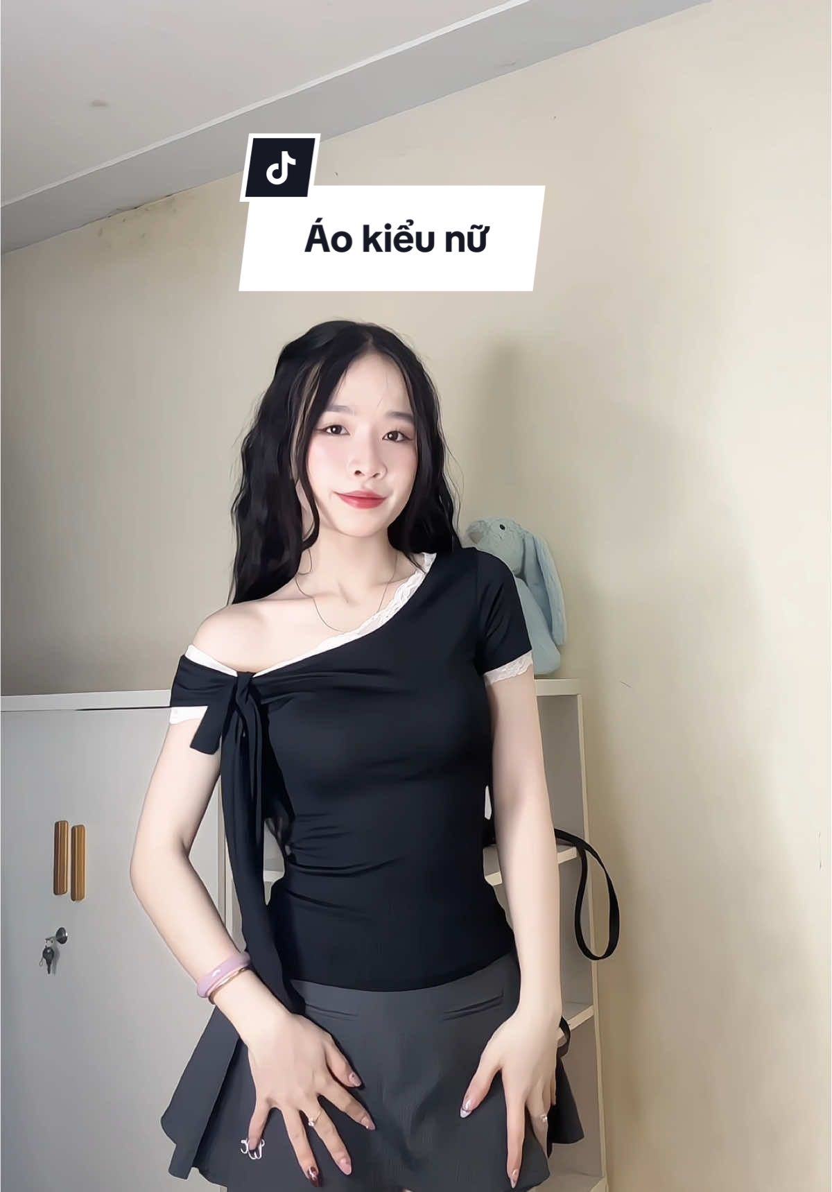 Áo xinh thế #reviewquanao #aokieunu #aodep #aolechvai #outfit #xuhuongtiktok2025 #viral 