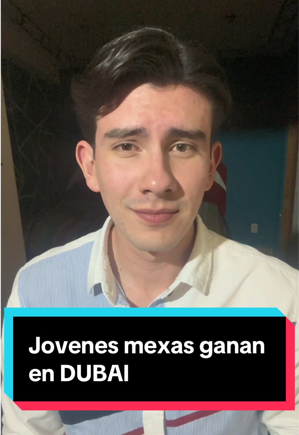 Jóvenes mexas triunfan en Dubai 🤌🏻 No había neblina, es que no limpié la cámara 😔 #mexico #premiozayed #sostenibilidad #veracruz #pez #agua #medioambiente #juventud 