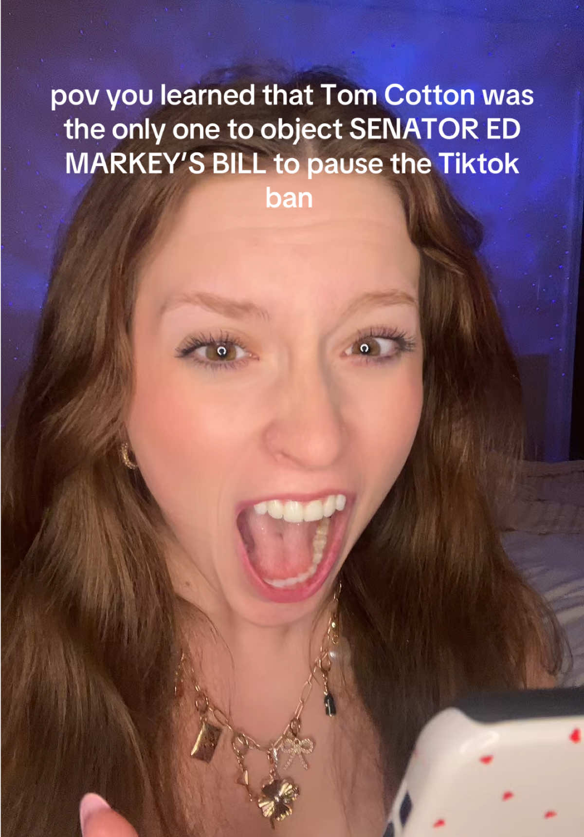 hey Tom i hope you step on a lego and your pillow is warm on both sides🥰  @Ed im proud to say you’re my senator🩵🩵 #senatormarkey #edmarkey #tiktokban #tomcotton #tomcottonisclueless #meangirls #massachusetts #tiktokbanupdate 