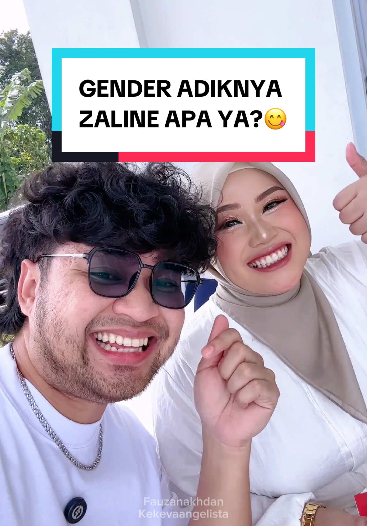 Coba menurut kalian adiknya zaline apa? Cewek atau cowok ya? 😍🤣 #ojankeke #fyp #fypシ゚ #foryou #suamiistri #funnyvideos #pasutrikocak #funnycouple  #ngakak 