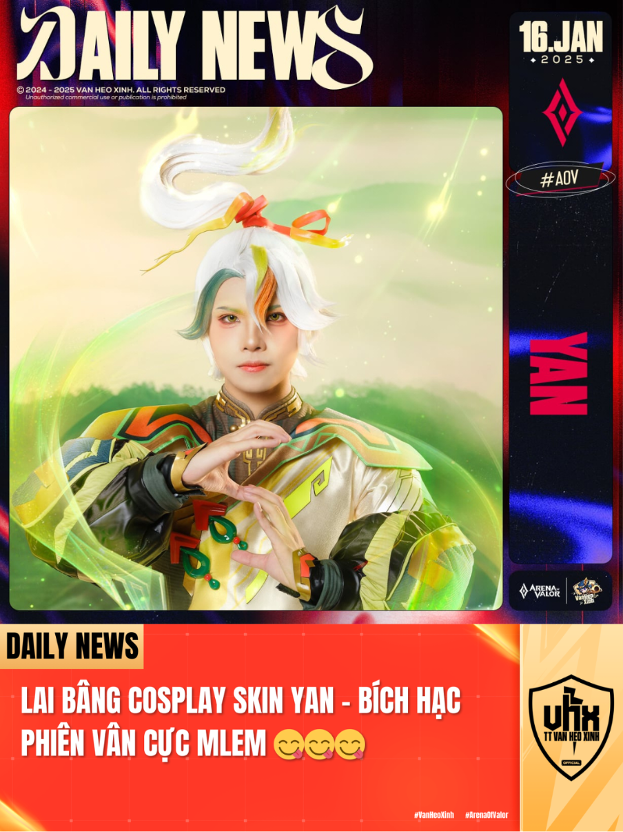 Ôi Bâng ơi ... 🤧🤧🤧 #vanheoxinh #vhx #lienquanmobile #laibangcosplay #cosplaylienquan #lienquancosplay #YanBichHacPhienVan_JAN 