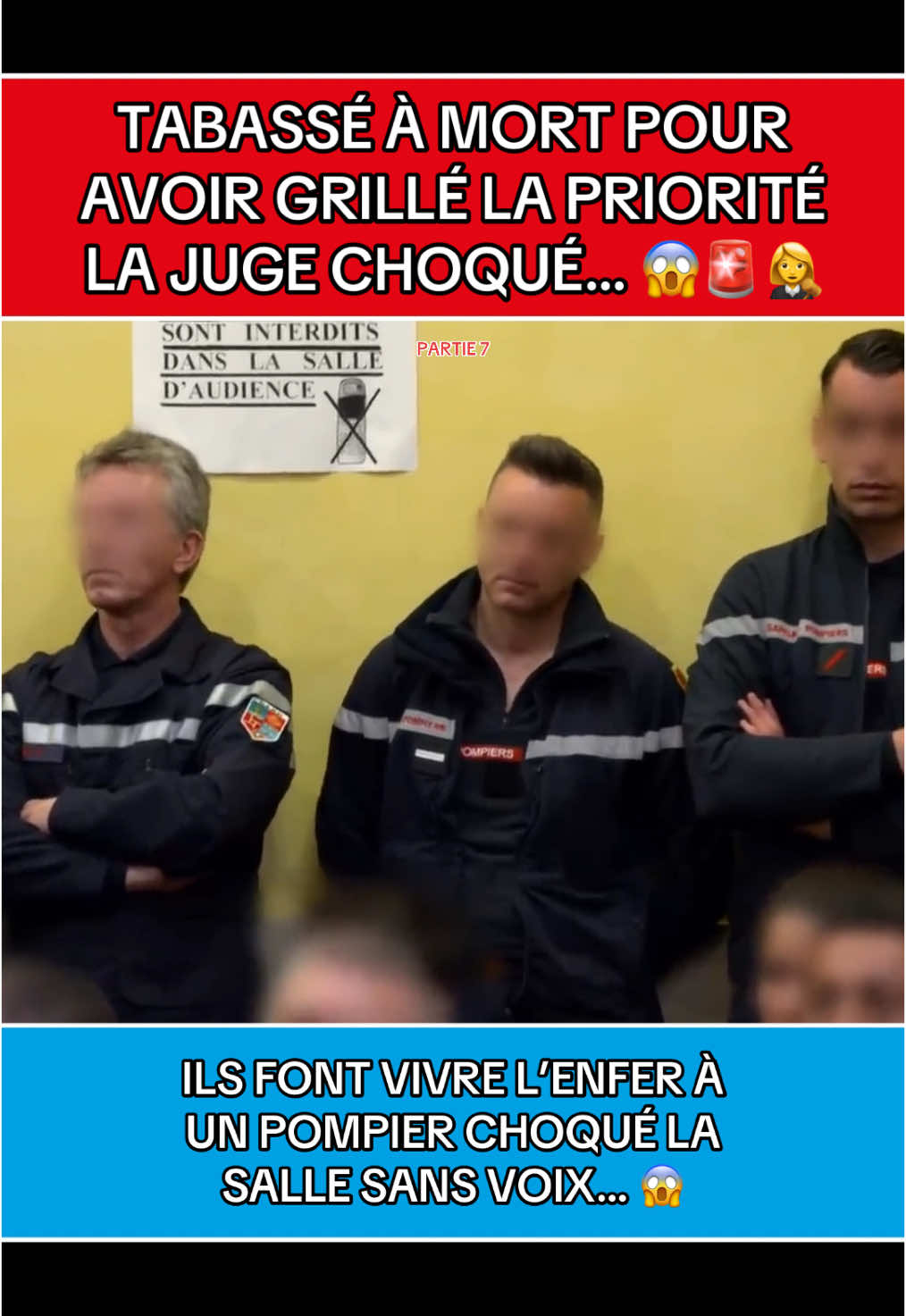 La juge choquée et sans voix… Pauvre pompier mérite il ça ? La victime a eu beaucoup de chance qu’un héros sois la au bon moment, sinon il ne serait plus là pour parler…  #juge #choque #victime #jugement #actu #france #pompier 