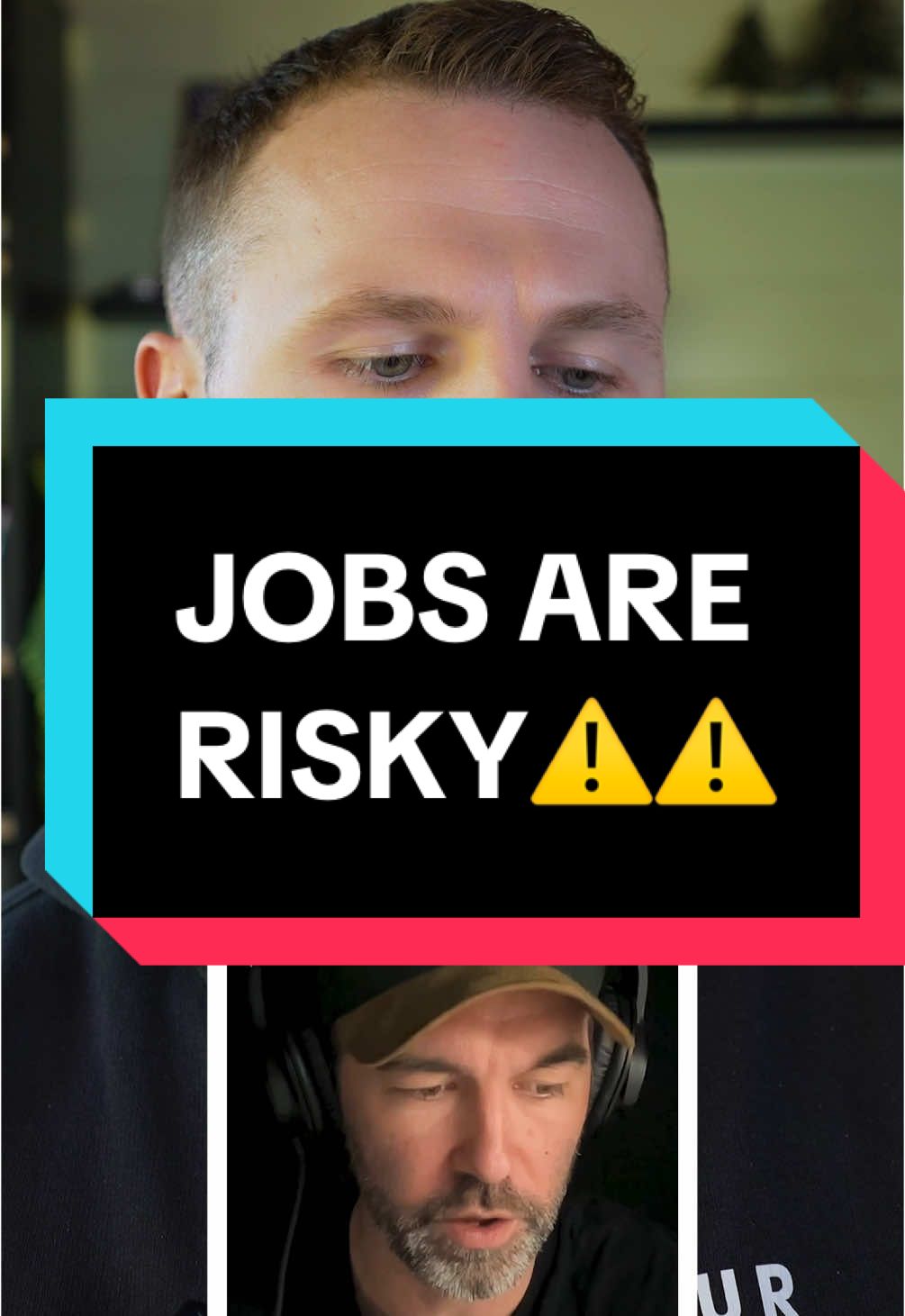 HAVING A JOB IS SO RISKY ⚠️ #jobs #jobsarerisky #employmentvsentrepreneurship #employeevsemployer #startabusiness #financialindependence #iquit #entrepreneurship #ihatemyjob #workplace #employment #risky #fyp #aaronknightley #aaronknightleyemployment #iquitmyjob #makemoneyonline 