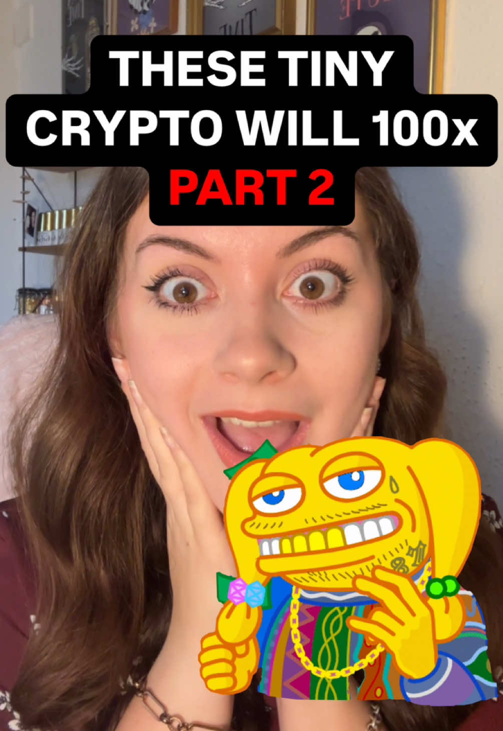 These Tiny Crypto Will 100x Part 2 NOT financial advice.  #cryptocurrency #crypto #bitcoinnews #altseason #memecoins 