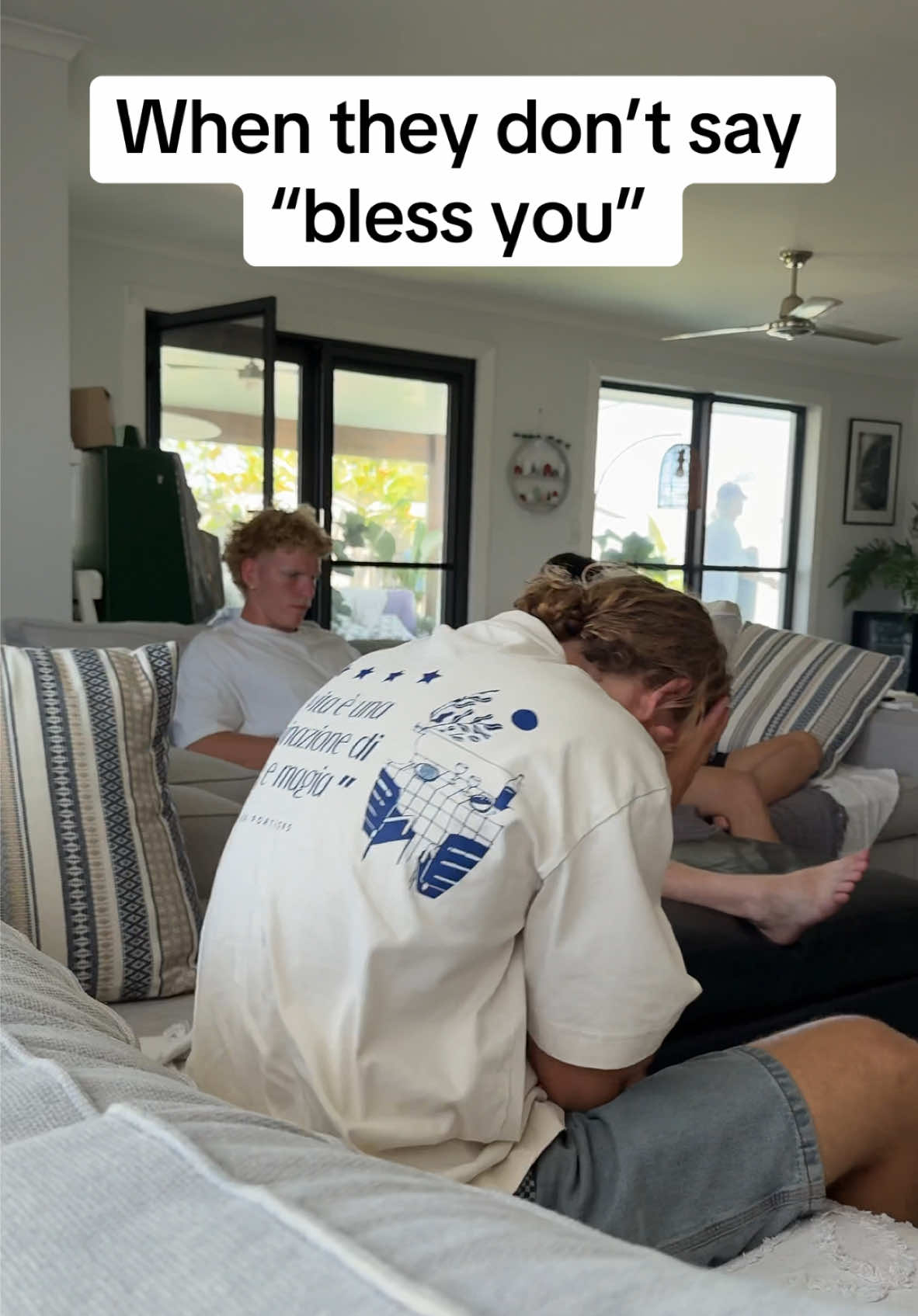 Always say “bless you” 🤧 #sneeze #sneezing #blessyou #rude #disrespectful #betrayal #funny #comedу #skit 