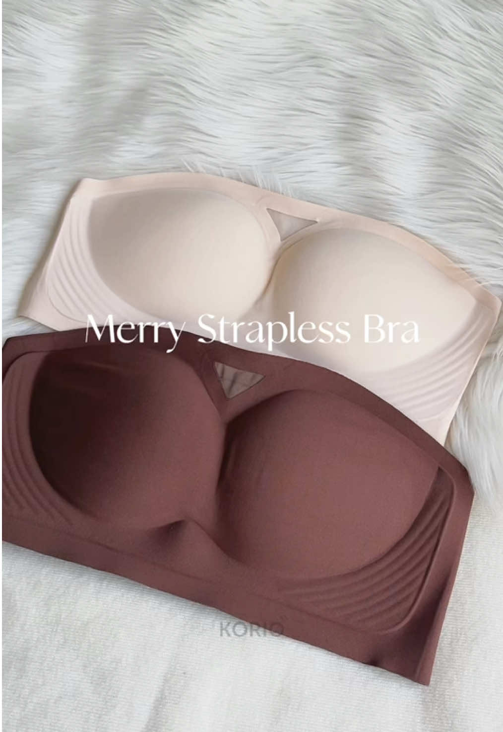 Merry Strapless Bra! 🛍️ Rekomen Bra buat yang suka pakai baju Off Shoulder / Sabrina Top🥳 #pushupbra #bracewek #straplessbra #bratanpatali #fyp #foryou 