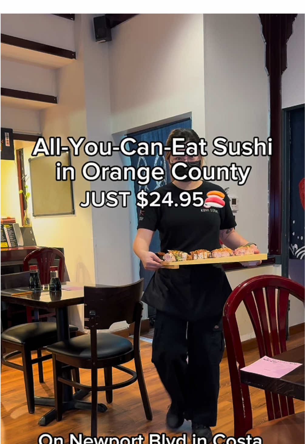 The Best All-You-Can-Eat Sushi in Orang County 🍣 Happy Hours: $24.95 from 12-4pm Mon-Fri @koyisushibar  2075 Newport Blvd #108, Costa Mesa, CA 92627