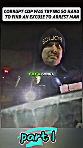 CORRUPT COP WAS TRYING TO FIND AN EXCUSE TO ARREST MAN 👮😠 part 1#copstiktok #policeaudit #cops #policetiktok