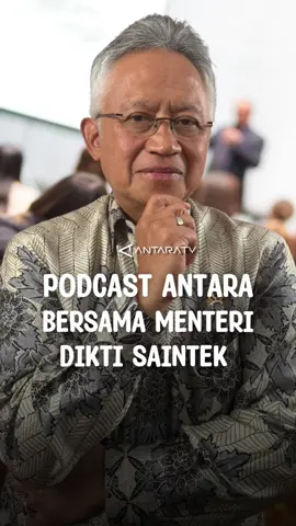 Di bawah kepemimpinan dan kementerian baru, program Kampus Merdeka, APK perguruan tinggi, hingga kenaikan gaji dosen menjadi sorotan masyarakat. Ini penjelasan lengkap Mendikti Saintek Satryo Soemantri Brodjonegoro. Saksikan podcast bersama Mendikti Saintek di Podcast ANTARA antaranews.com/video dan YouTube Antara TV Indonesia. #PODCAST #gajidosen #dosen #universitas #kemendikti #antaratv