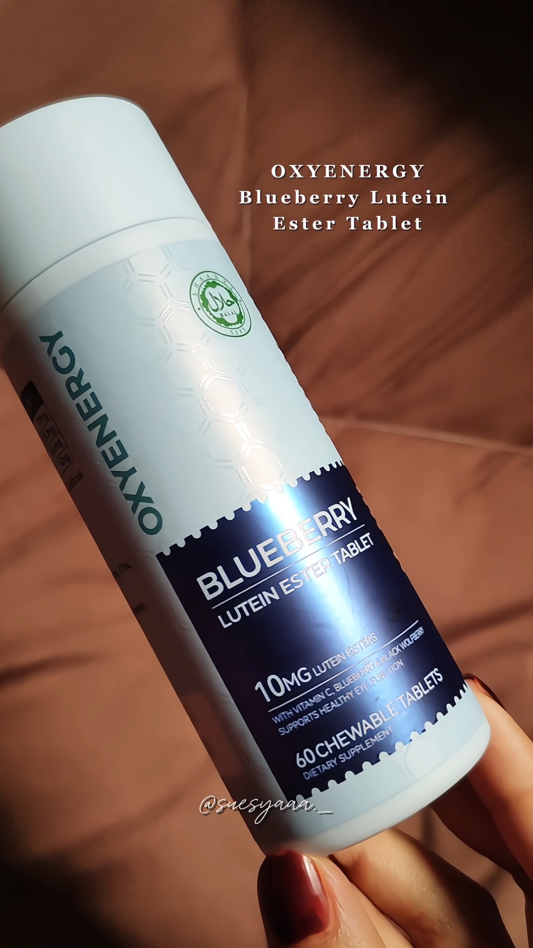 rasa sedap manis blueberry, so kanak2 pun mesti suka consume Blueberry Lutein Ester Tablet from @oxyenergy.my 🫐💙 #oxyenergy #oxyenergylutein #lutein #oxyenergymy #mata #eyeprotection 