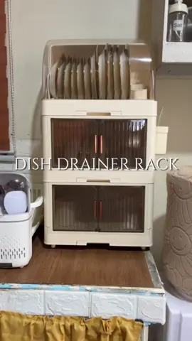 AESTHETIC DISH DRAINER RACK  #dishdrainerrack #dishdrainerrackplastic #dishdrainrackaesthetic #dishcabinet #kitchenware #Kitchen #plasticdishdrainer 