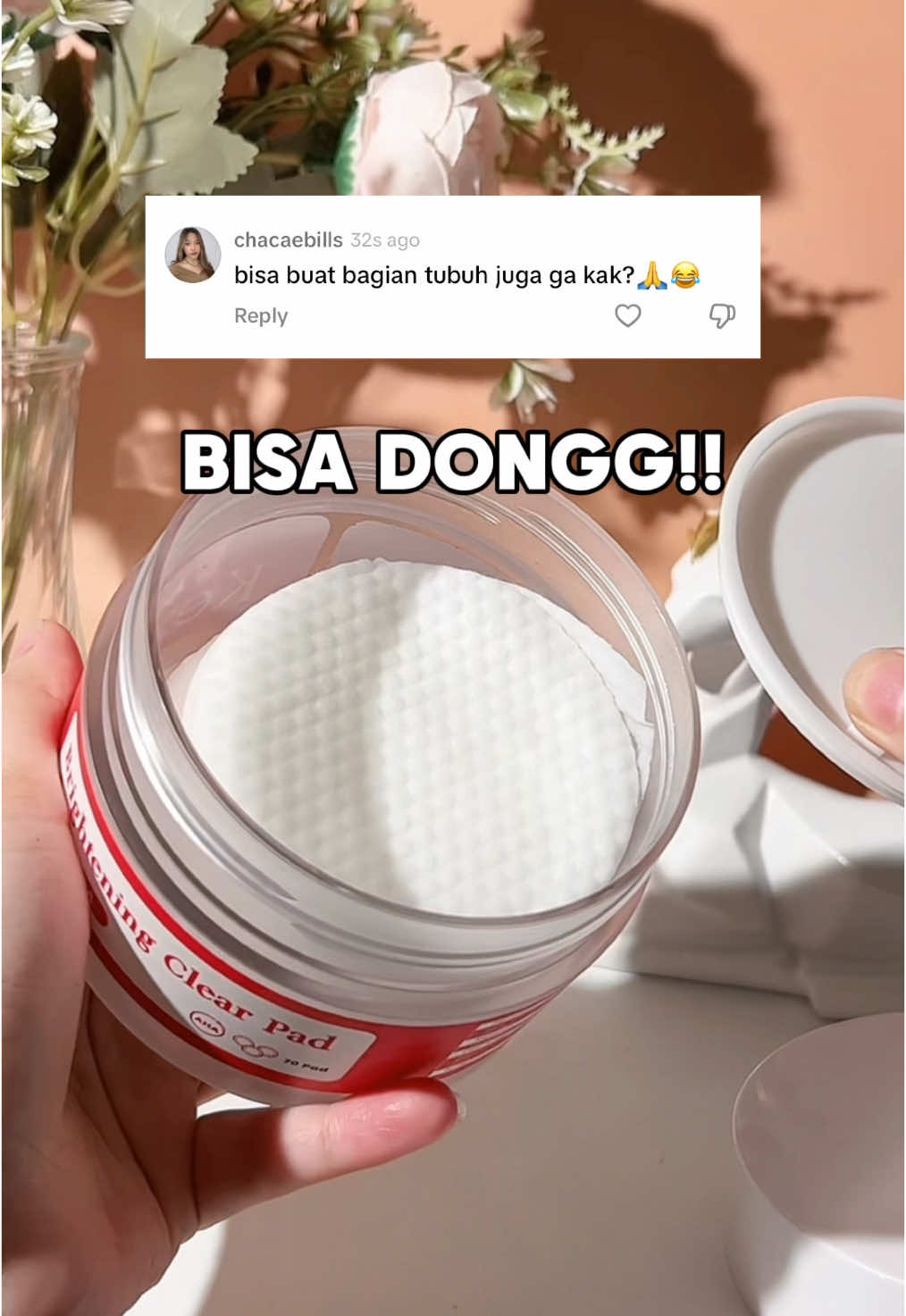 Tenang aja! Brightening Clear Pad ini bisa banget untuk area tubuh yang gelap/kehitaman yaa😍  Yuk segera miliki, checkout di keranjang kuning🤩  #keziabeautyofficial #skincarelocal #diskonskincare #keziabeautyskincare #ashantyhermansyah #trendtiktok 