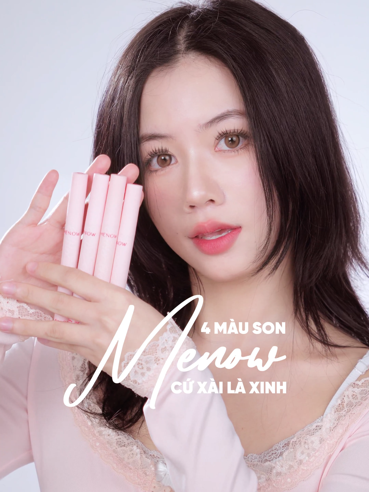 Nhẹ nhàng- Mềm môi- Mướt- Mịn- phù hợp với mọi tone da đây các bạn ơi#xuhuong #makeup #sale #menow #lipstick #sonkem