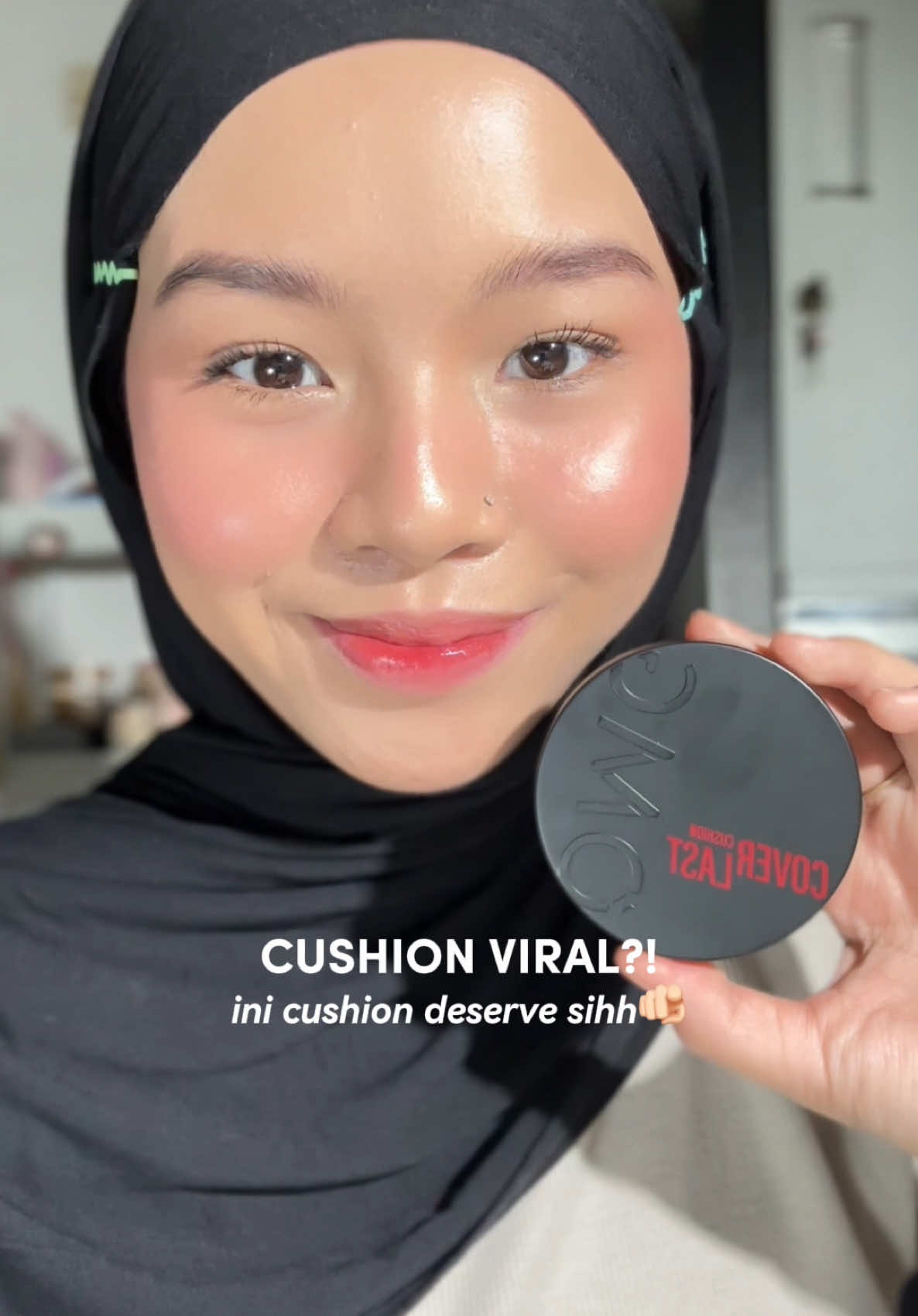 layak viral? JELASI LAYAK LAH! masuk list fav cushion aku sekarang🫶🏻 @OMG  #OMGGotYouCovered #OMGCushion #cushion #cushionlokal #fypシ゚ 