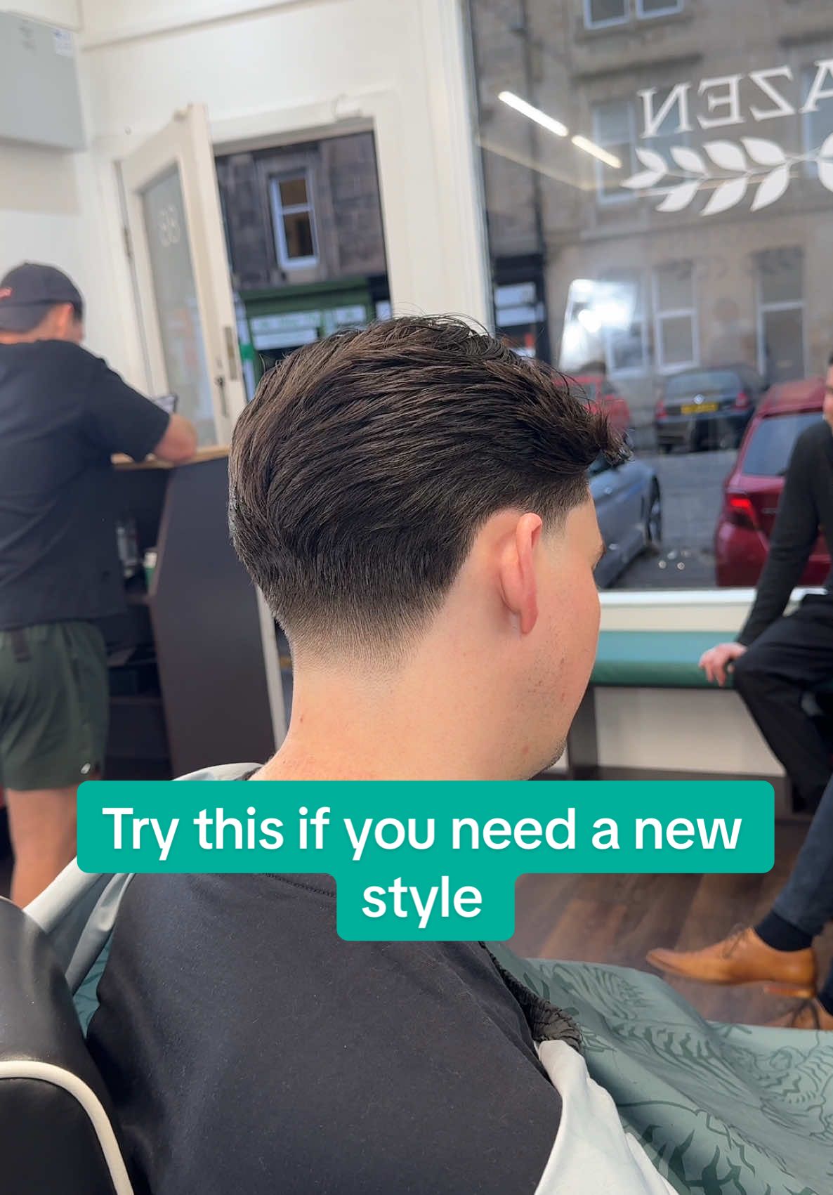 Flowy Curtains with a nice sharp taper! If you’re in Edinburgh, looking for a high quality haircut then hit the link in my bio and book online! https://www.brazenmenshair.com #edinburghbarber #edinburghbarbershop #edinburgh #scottishbarber #ukbarber #barber #menshair #leithbarbershop #leithbarber #leith