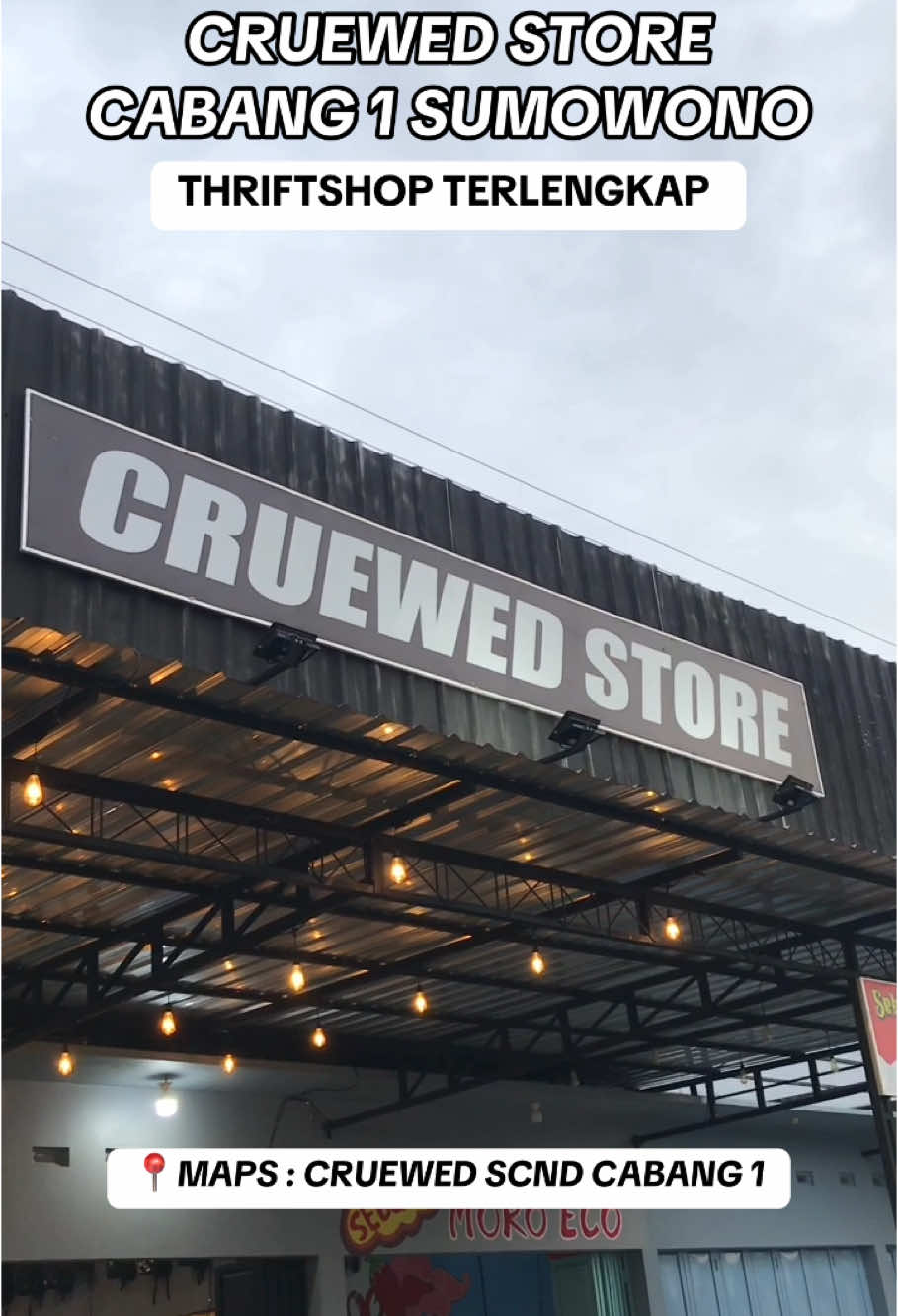 Have a good thrift with CRUEWED.SCND #okefrenn